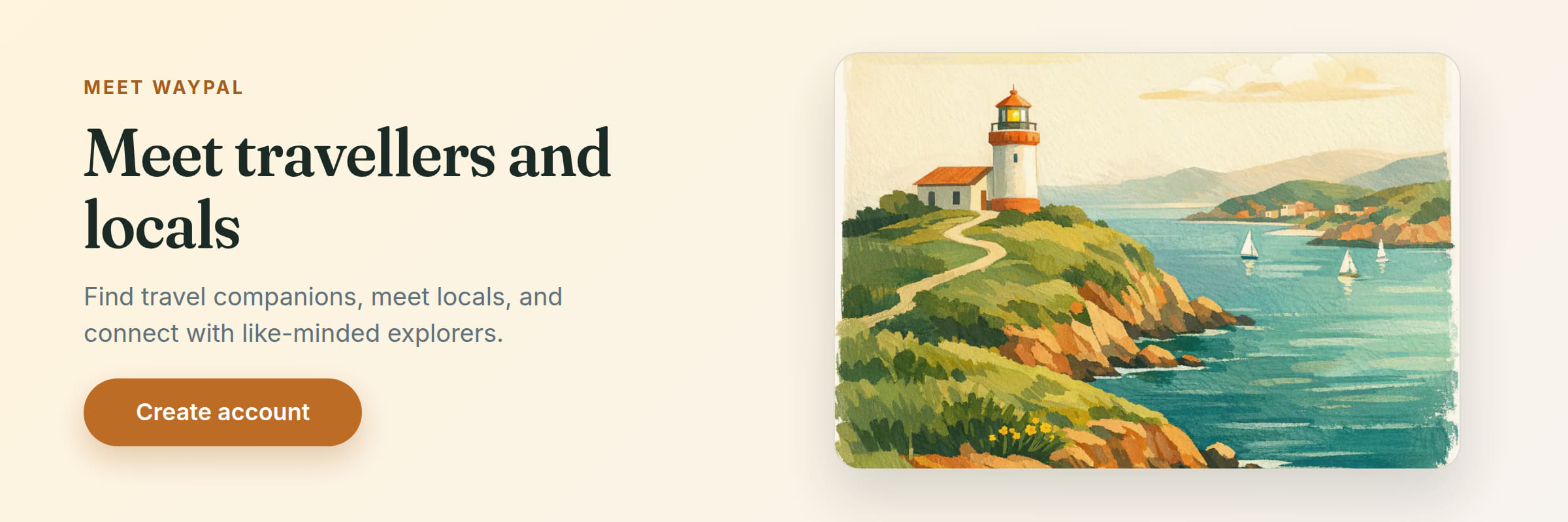 Meet Waypal — find travel companions and local guides